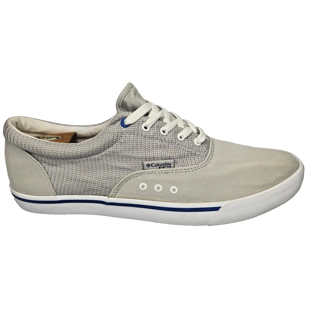 Mens Columbia PFG Slack Tide Lace PFG Shoes Mens 11 Slate Grey White Fishing